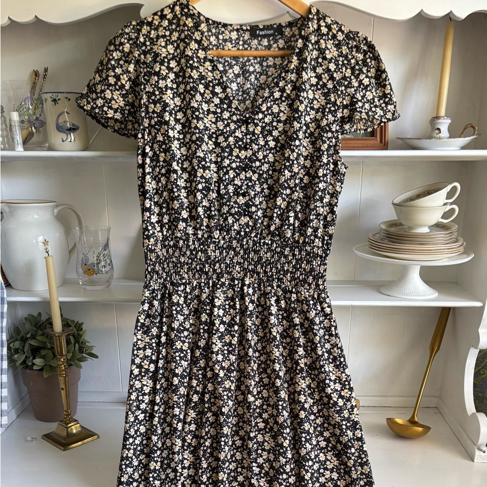 Floral Sleeveless Dress